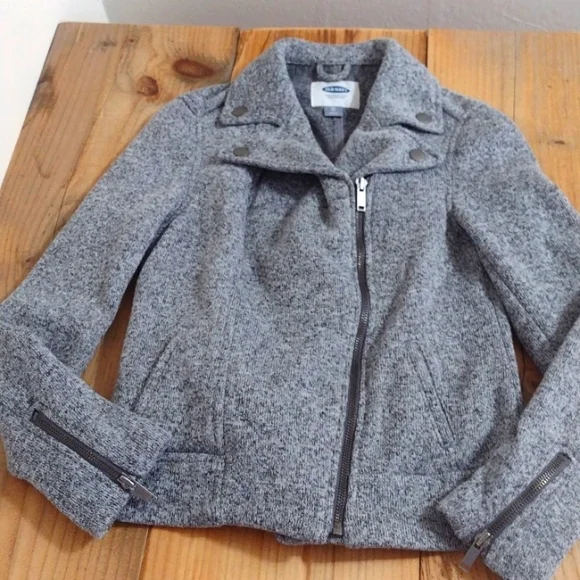 Old Navy Gray Women's Jacket - Picture 2 of 10